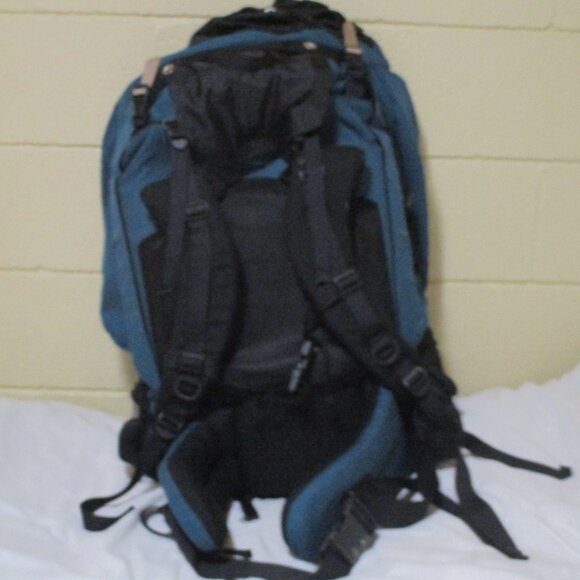 X-Large KELTY Travel Backpack Duffle Bag Excellent Condition Turquoise & Black - Picture 16 of 16
